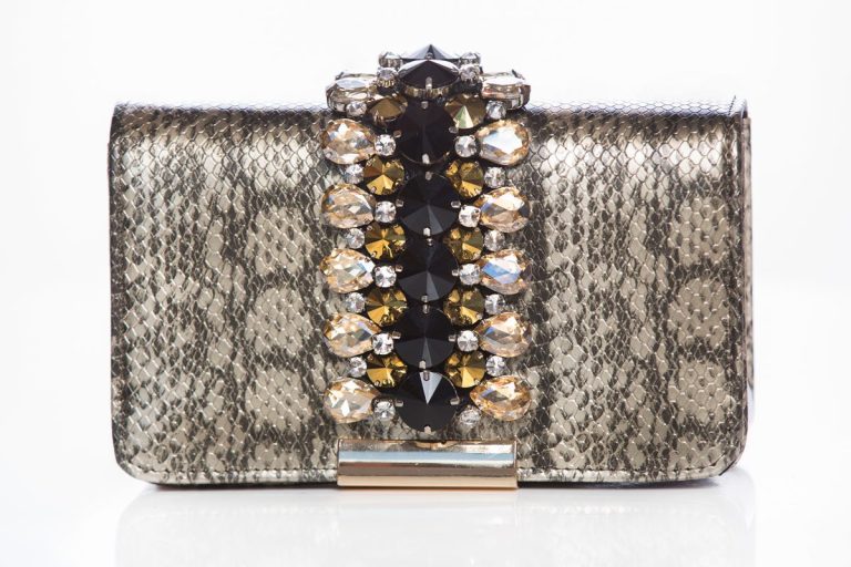 Bomb Product of the Day: Marjorie Harvey’s Dynasty Cross Body Python & Jeweled Clutch