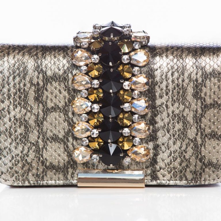 Bomb Product of the Day: Marjorie Harvey’s Dynasty Cross Body Python & Jeweled Clutch