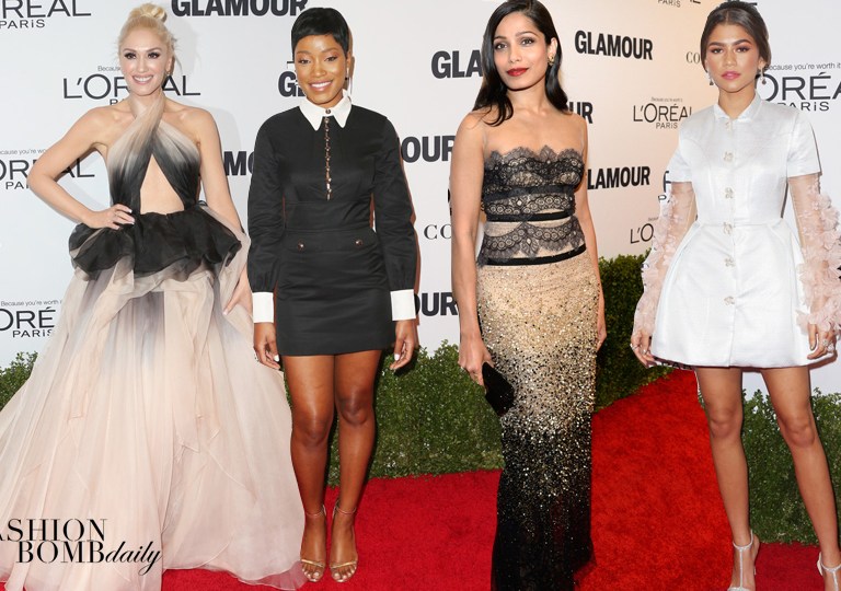 On the Scene: Glamour’s Women Of The Year Event 2016 with Zendaya in Reem Acra, Chanel Iman in Kaufmanfranco, Tracee Ellis Ross, and More!