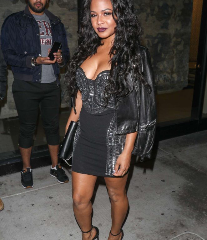 Steal: Christina Milian’s Catch LA $33 Fashion Nova Black Remember The Days Dress