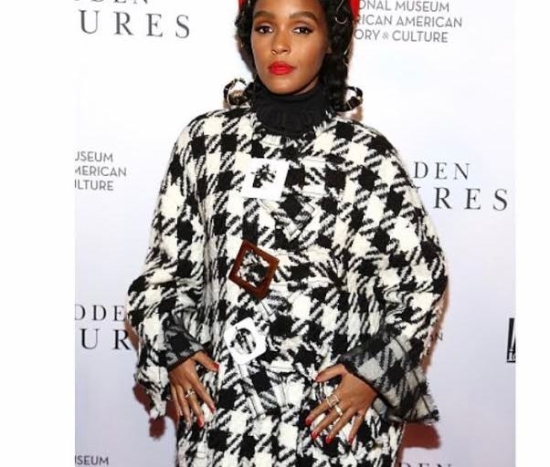 Splurge: Janelle Monae’s Hidden Figures Screening Dolce and Gabbana’s Fall 2016 Houndstooth Coat