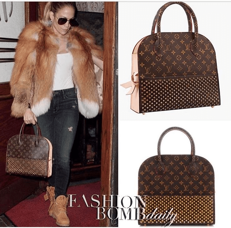 Splurge: Jennifer Lopez’s Beverly Hills Louis Vuitton X Christian Louboutin Handbag