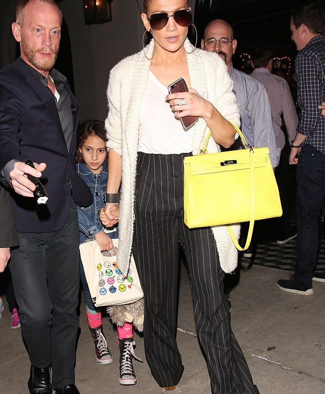 Splurge: Jennifer Lopez’s West Hollywood Etro Pinstripe Trousers