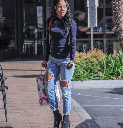 Splurge: Karrueche’s LA Gianvito Rossi Vires Ankle Booties