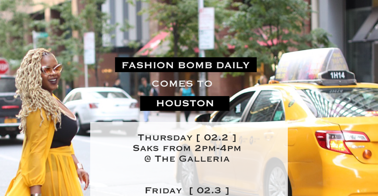Claire’s Life: Upcoming Events in Houston at Saks, Live Superbold, and the Webster!