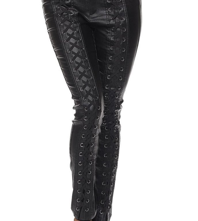 Bomb Product of the Day: Pressed ATL’s $99 Black Front Tie Up Pants