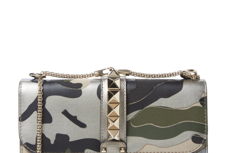 Bomb Product of the Day: Valentino Garavani’s Rocklock Camouflage Medium Crossbody