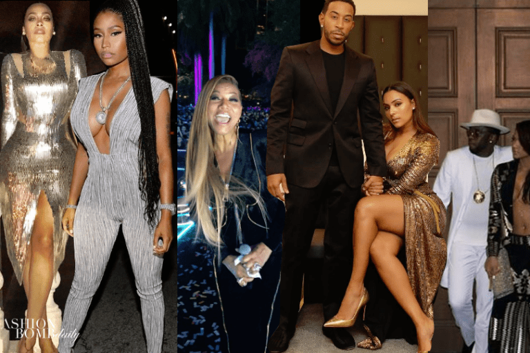 BeautyLifeFun’s Top 5 New Years Eve Looks: Lala in a Silver Julien MacDonald Dress, Nicki Minaj in a Custom Dare to be Vintage Silver Jumpsuit, Cassie in Sequined Ralph Lauren Fall 2016, and More!
