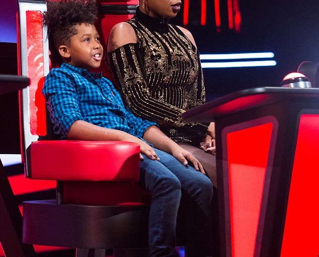 Splurge: Jennifer Hudson’s The Voice Balmain Open Shoulder Studded Dress