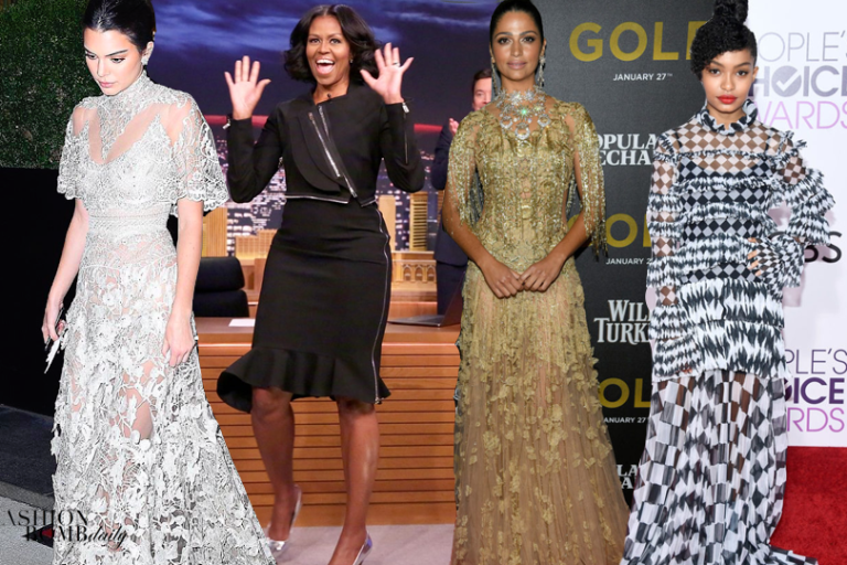 Look of the Week featuring Yara Shahidi in Off-White, First Lady Michelle Obama in Givenchy, Jennifer Lopez in Reem Acra and More!