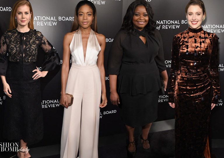 On the Scene: The 2016 National Board of Review Gala with Naomie Harris in Brandon Maxwell, Octavia Spencer in Laura Basci and Tadashi Shoji, Mahershala Ali, and More!