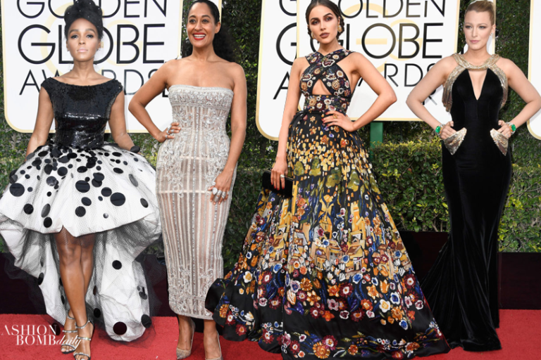 On the Scene: The 74th Annual Golden Globe Awards with Chrissy Teigen in Marchesa, Janelle Monae in Armani Prive, Sofia Vergara and Tracee Ellis Ross in Zuhair Murad, and More!