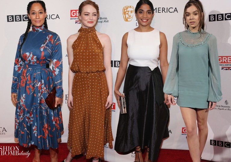 On the Scene: The BAFTA Tea Party with Tracee Ellis Ross in POLITE, Thandie Newton in Monse, Naomie Harris in Thom Browne, and More!