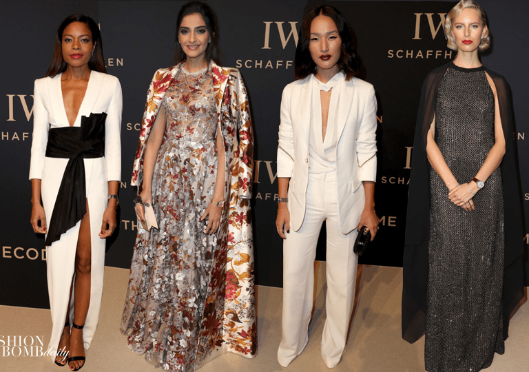 On the Scene: The IWC Schaffhausen “Decoding the Beauty of Time” Gala Dinner with Naomie Harris in Alexandre Vauthier, Karolina Kurkova in Michael Kors Collection, Adriana Lima in Cushnie et Ochs, and More!