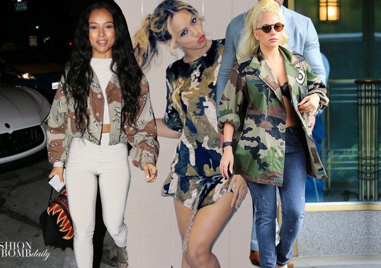 The Fab List: 15+ Times Celebs Skewed Cool in Camouflage + How Do YOU Wear It?