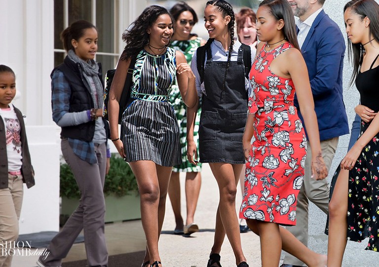 Throwback Thursday #TBT: The Style Evolution of Malia and Sasha Obama