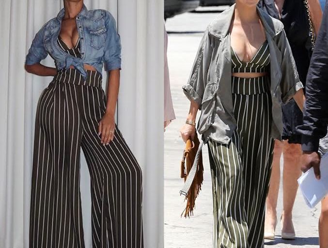 Who Wore it Better? Draya Michele vs Kourtney Kardashian in Femme LA ESQ Pants Two Piece