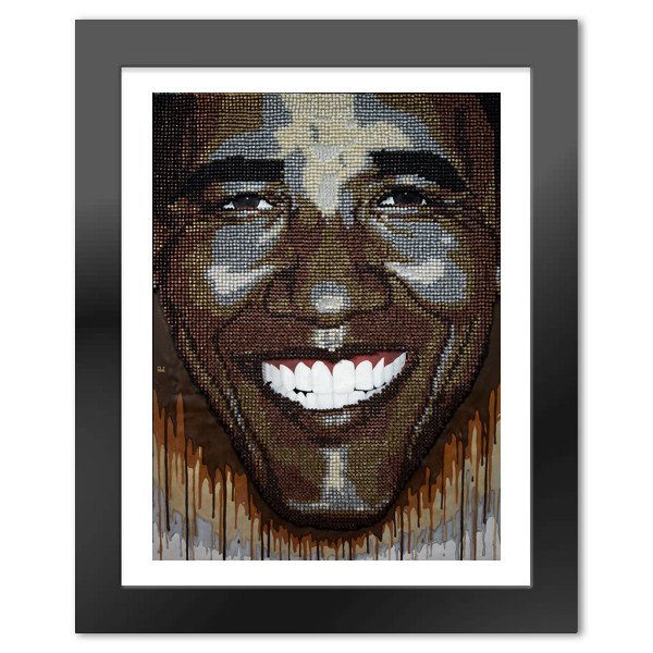 Bomb Product of the Day: Andre Woolery Art’s Barack Obama Canvas Print