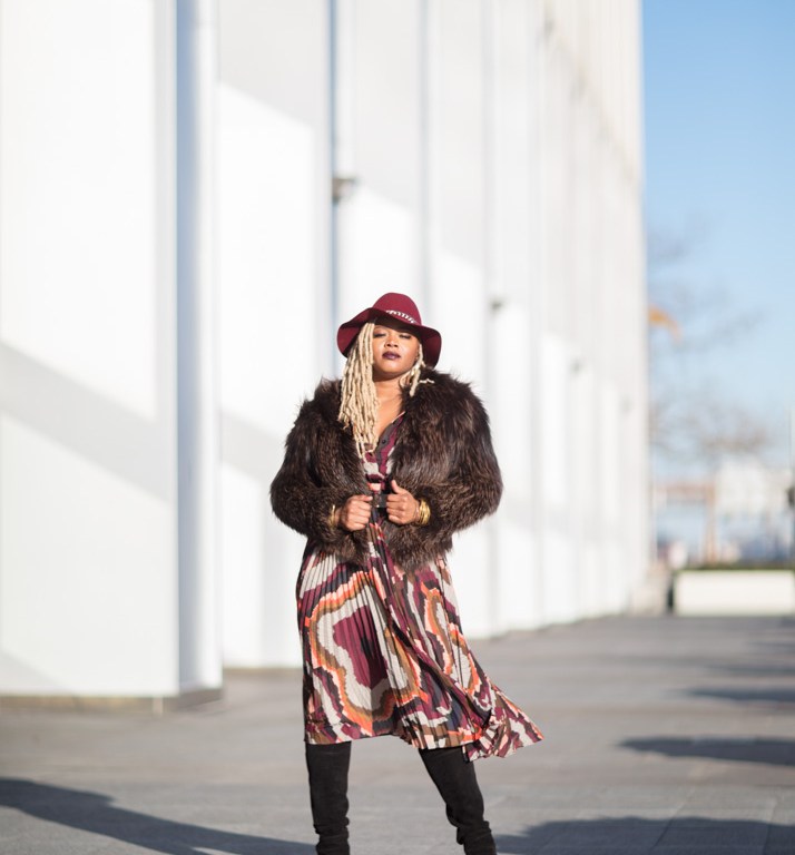 Claire’s Life: I’m Coming to Houston + My Nobody Jones Boutique Dress and Ashaka Givens Hat