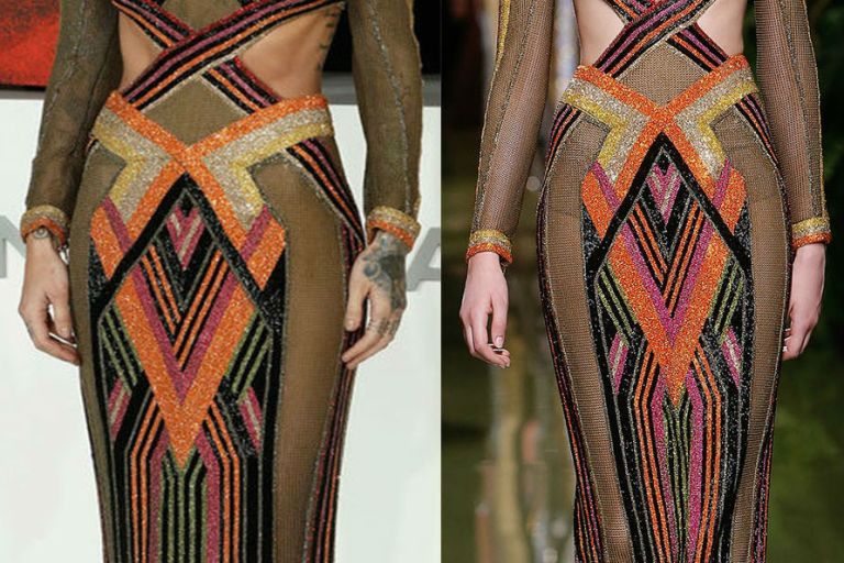 Hot! or Hmm… Ruby Rose’s <em>xXx: Return of Xander Cage</em> London Premiere Balmain Spring 2017 Long Sleeve Cutout Embellished Gown