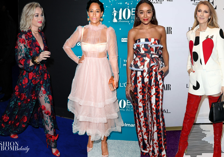 Look of the Week featuring Katy Perry in Adam Selman, Tracee Ellis Ross in Lethicia Bronstein, Viola Davis in Christian Siriano and More!