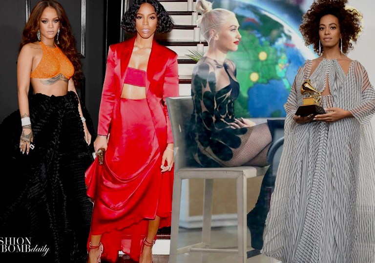 Look of the Week featuring Kelly Rowland in Yousef Akbar, Rihanna in Armani Privé, Solange in Iris van Herpen and More!