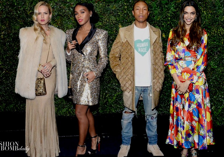 On the Scene: The Charles Finch and Chanel Pre-Oscar Awards Dinner with Janelle Monae and Ruth Negga in Chanel, Deepika Padukone in Duro Olowu, and More!