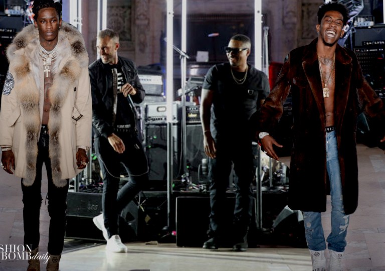 Philipp Plein’s Fall 2017 Show Heralds New York, Shows Love for Hip Hop with Appearances by Nas, Young Thug, Fetty Wap, and More!
