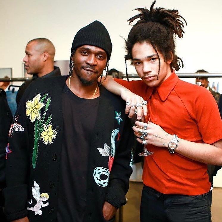 Men’s Fashion Flash: Pusha T’s Luka Sabbat Exhibit Gucci Space Boy Cardigan