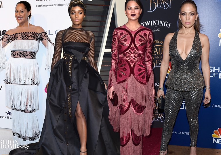 Look of the Week featuring Rihanna in Monse, Janelle Monae in Alexandre Vauthier, Chrissy Teigen in Reisa & Vanessa and More!