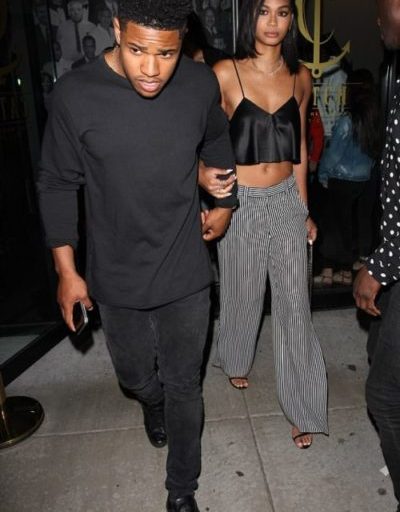 Splurge: Chanel Iman’s Catch LA Brandon Maxwell Satin Crop Camisole Top