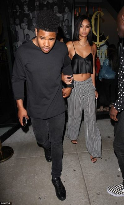 Splurge: Chanel Iman’s Catch LA Brandon Maxwell Satin Crop Camisole Top