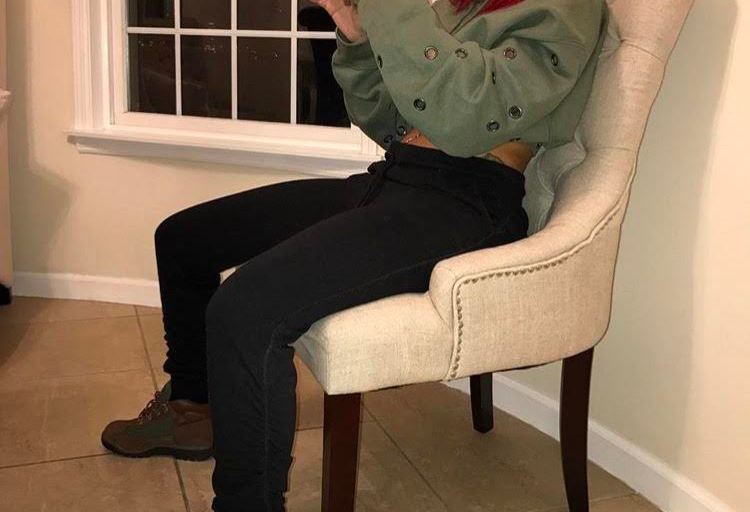 Splurge: Cardi B’s Instagram e=ny by Sadia Hayden Cropped Hoodie