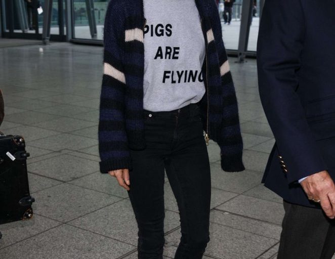 Steal: Thandie Newton’s Heathrow Airport $84 Ashish Pigs Are Flying T-Shirt