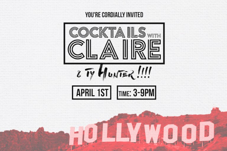 Announcing: Cocktails with Claire x Ty Hunter LA + Cocktails with Claire San Francisco!
