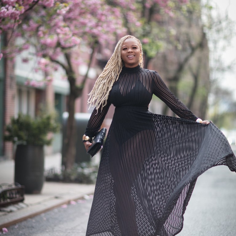 Bomb Product of the Day: Shop Eshe’s Queen of the Night Black Dress (As Worn by Claire Sulmers!)