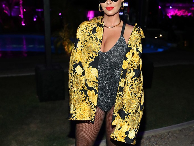 On the Scene: The Coachella 2017 NYLON Midnight Garden After Dark Party with Amber Rose, Jourdan Dunn, Rita Ora in Henry Holland Boots, and More!