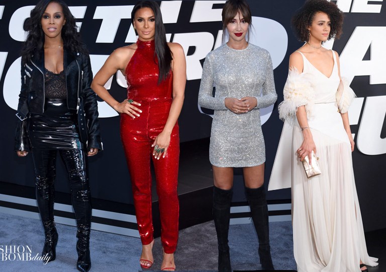On the Scene: The <em>Fate of the Furious</em> New York City Premiere with June Ambrose in LaQuan Smith, Serayah in LaQuan Smith and Seville Michelle, Laura Govan in Wilfredo Gerardo, and More!