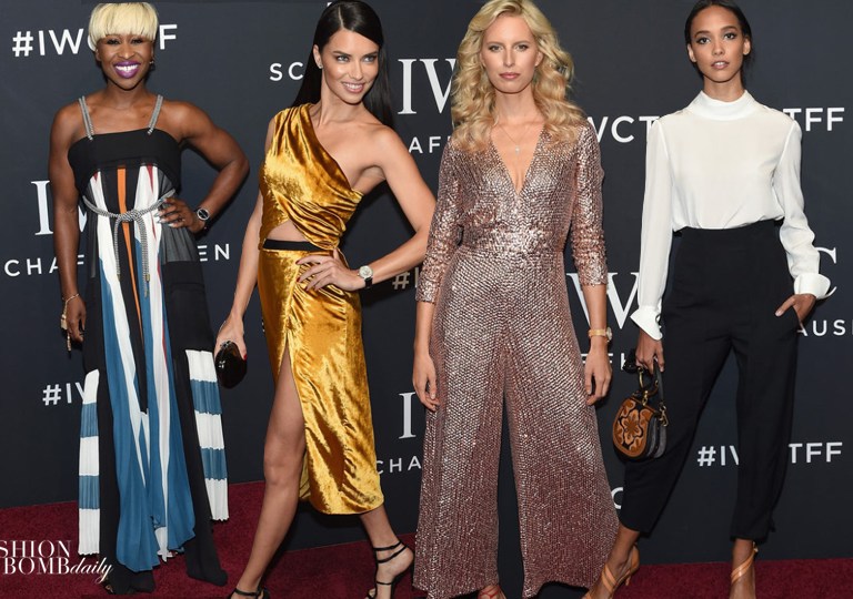 On the Scene: The IWC Schaffhausen 5th Annual TriBeCa Film Festival Event with Cynthia Erivo in Chloe, Adriana Lima in Jason Wu, Cora Emmanuel, and More!