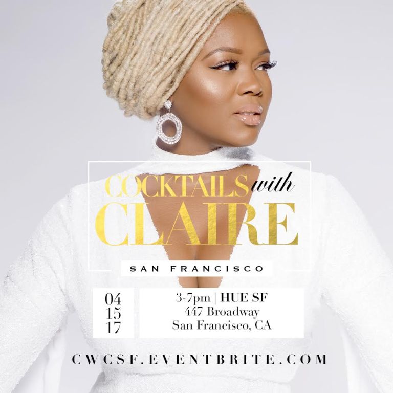 Get Your Tickets to Cocktails with Claire San Francisco April 15th!