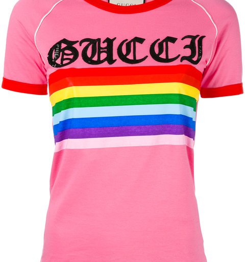 Bomb Product of the Day: Gucci’s Loved Rainbow Striped T-shirt