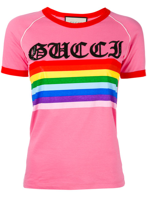 Bomb Product of the Day: Gucci’s Loved Rainbow Striped T-shirt