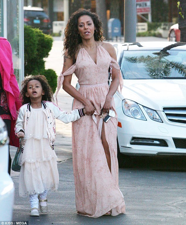 Splurge: Melanie Brown’s LA Nail Salon The Jetset Diaries Sierra Maxi Dress