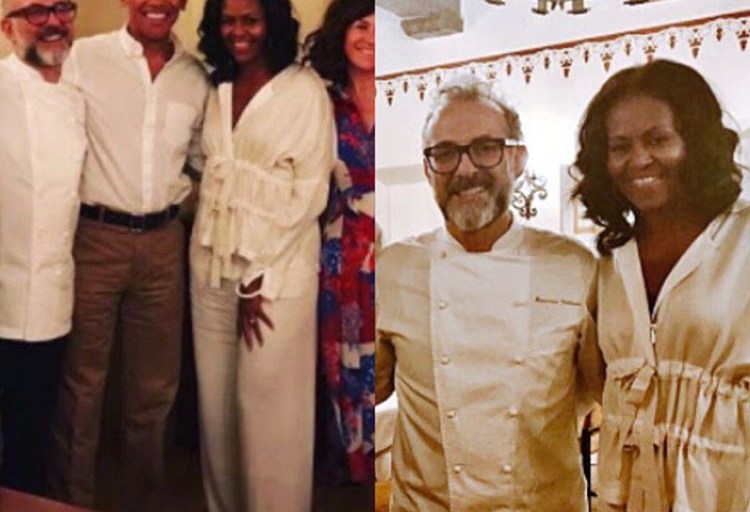 Splurge: Michelle Obama’s Osteria Francescana Zero + Maria Cornejo Top and Pants