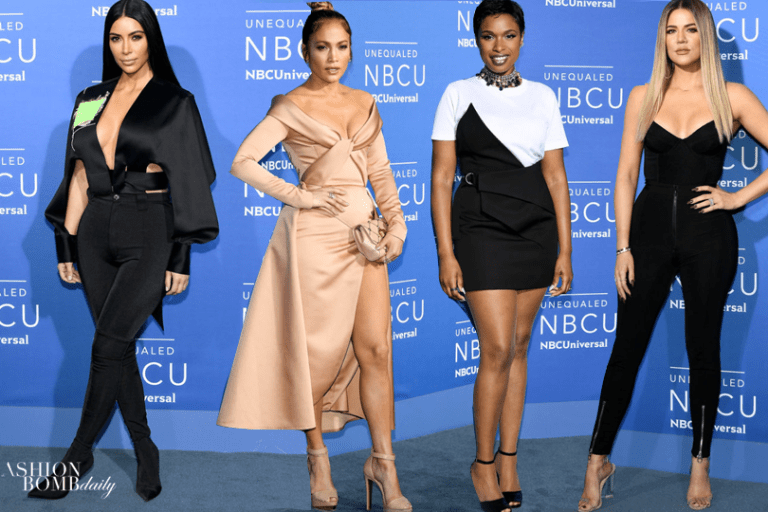 On the Scene: The 2017 NBCUniversal Upfronts with Kim Kardashian in Chalayan and Balenciaga, Bethenny Frankel in Balmain, Jennifer Lopez in Elie Saab, and More!