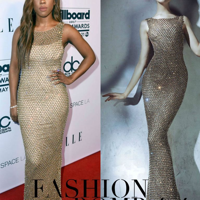 Hot! or Hmm… Sevyn Streeter’s Billboard x ELLE Women in Music Event Yousef Al-Jasmi Couture Spring 2016 Mesh Embellished Gown
