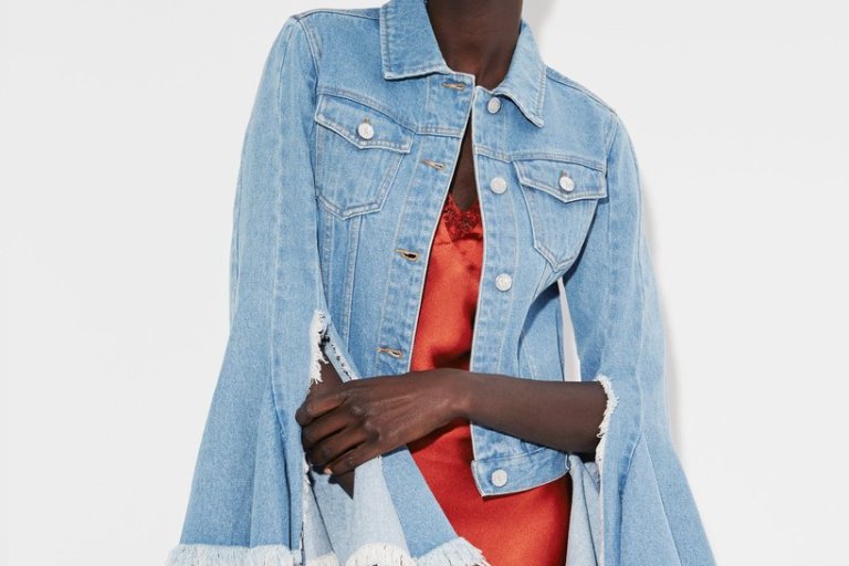Bomb Product of the Day: Daya by Zendaya’s Frayed Denim Jacket