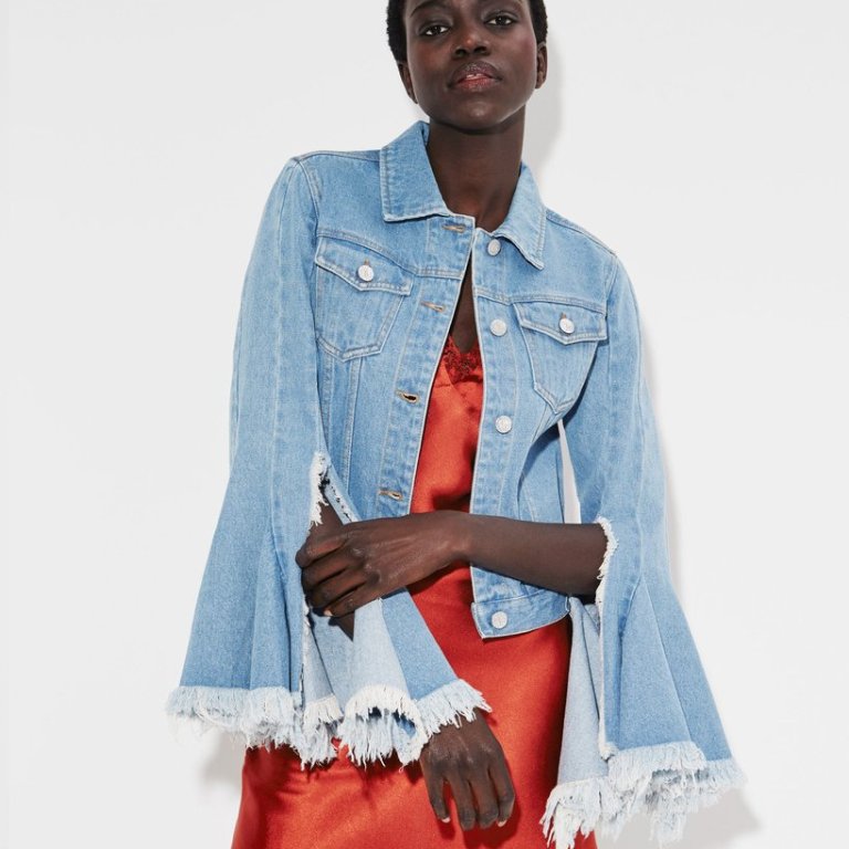 Bomb Product of the Day: Daya by Zendaya’s Frayed Denim Jacket