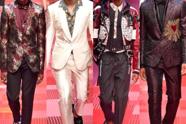 Christian Combs, Diggy Simmons, Cordell Broadus and More Rock the Runway for Dolce & Gabbana’s Spring 2018 Menswear Show in Milan