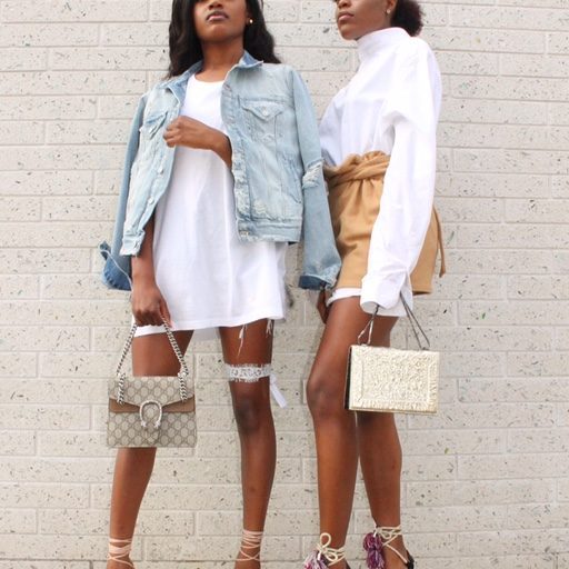 Fashion Bombshell of the Day: Erica and Patricia From London